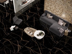 Atlantis Black 60x120 Gold Polished