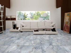 Marmo Silvestre 60x120 Blue Matt Carving