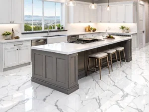 MAUNAS WHITE POLISHED 60X60