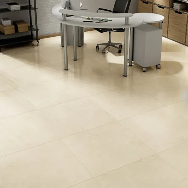 ROYAL PULPIS BONE RECTIFIED POLISHED NANO 80x80 new
